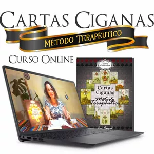 Imagem de capa para o Curso online Curso Cartas Ciganas: Método Terapêutico (+livro impresso com frete grátis!)