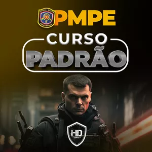 Imagem de capa para o Curso online CURSO PADRÃO PMPE - HD CURSOS