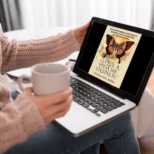Imagem de capa para o Ebook Livro digital: O que a vida me ensinou