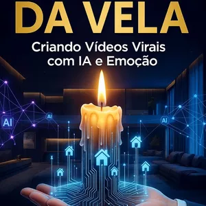 Imagem de capa para o Ebook EBOOK O Método da Vela: Faça Vídeos Cinematográficos com IA 