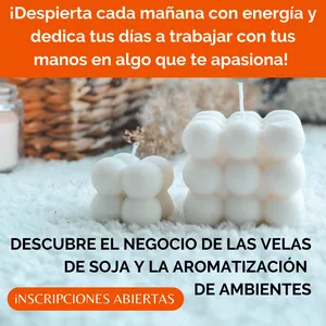 Imagen de portada para Curso online Crea tu negocio de velas y aromatizadores de ambientes