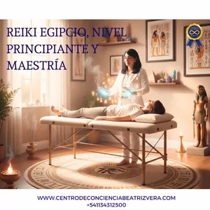 Imagen de portada para Curso online Reiki egipcio, nivel principiante y maestría, con certificación internacional
