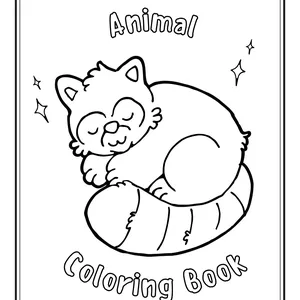 Cover image for Ebook Animal Coloring Bokok