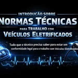 Imagem do curso INTRODUÇÃO A NORMAS TÉCNICAS ABNT (Veículos Eletrificados)
