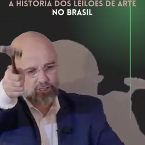 Imagem de capa para o Ebook O Poder da Oferta - A história dos Leilões de Arte  no Brasil