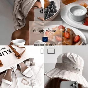Imagem de capa para o Curso online PRESET SIMPLY WHITE