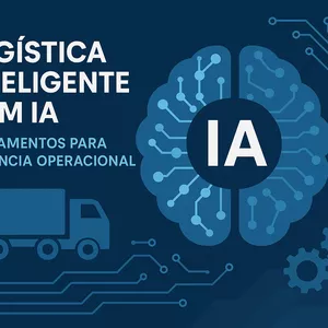 Imagem de capa para o Curso online IA Generativa Aplicada à Logística e Transporte