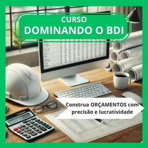 Imagem de capa para o Curso online Curso Dominando o BDI em orçamento de obras