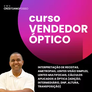 Imagem de capa para o Evento online Curso VENDEDOR ÓPTICO 