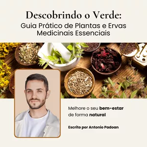 Imagem de capa para o Ebook Descobrindo o Verde: Guia Prático de Plantas e Ervas Medicinais Essenciais