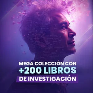 Imagen de portada para Curso online Mega colección con +200 libros de investigación