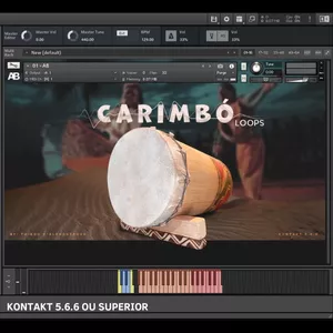 Imagem de capa para o Curso online CARIMBÓ - loops de Percussão - Kontakt