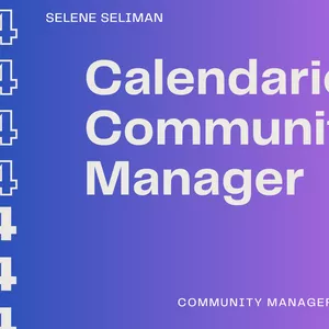 Imagen de portada para Ebook Calendario 2024 del Community Manager