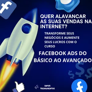 Imagem de capa para o Curso online FACEBOOK ADS DO BÁSICO AO AVANÇADO!