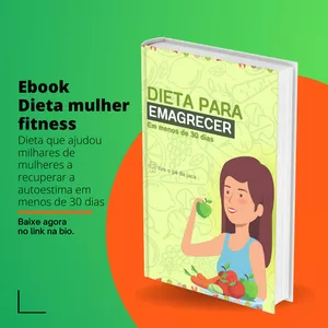 Imagem de capa para o Ebook Dieta mulher fitness - emagreça em 21 dias