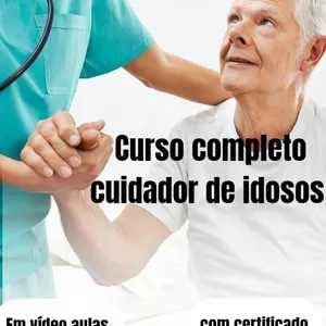 Imagem de capa para o Curso online Curso completo cuidador de Idosos