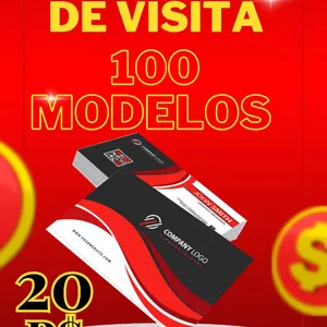 Imagem de capa para o Curso online 100 Modelo de Cartao de Visita ( Corel Draw )