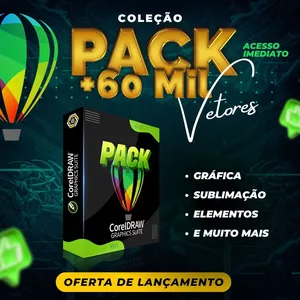 Imagem do curso Pack Corel Draw +60 Mil Vetores