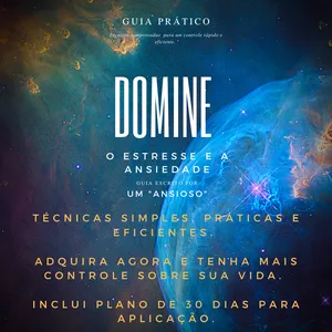 Imagem de capa para o Ebook Domine o estresse e a ansiedade