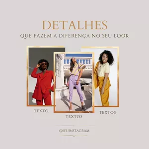 Imagem de capa para o Curso online Templates Editáveis para Instagram - Lojista