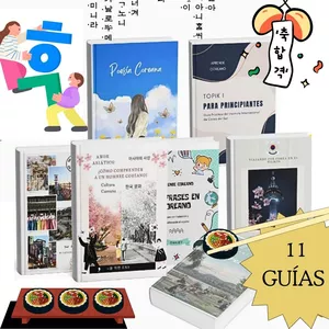 Imagen de portada para Ebook 11 Guías Cultura Coreana + 3 Cursos Gratis Portugués, Japonés y Chino - 𝒶𝓅𝓇𝑒𝓃𝒹𝑒 𝒸𝑜𝓇𝑒𝒶𝓃𝑜