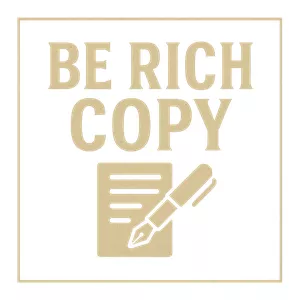 Imagem de capa para o Curso online Be Rich Copy
