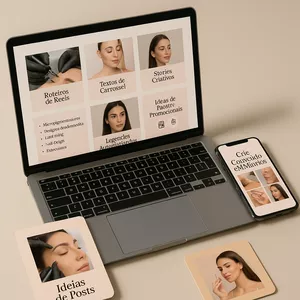 Imagem de capa para o Curso online Mini Studio de Conteúdo com IA