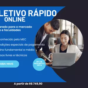 Supletivo Rápido - Fundamental e Médio por Wesley Bento