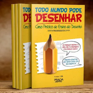 Imagem de capa para o Ebook Todo Mundo Pode Desenhar - Curso Prático de Ensino do Desenho