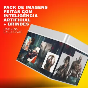 Imagem de capa para o Ebook PACK DE IMAGENS I.A. + BRINDES