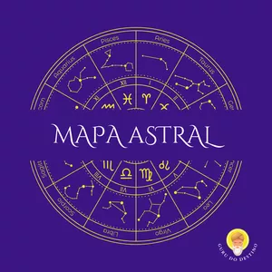 Imagem de capa para o Ebook Mapa Astral Completo - Com Interpretação