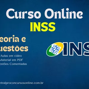 Imagem de capa para o Curso online Curso Online INSS - Técnico do Seguro Social
