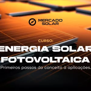 Imagem de capa para o Curso online Energia Solar - Do conceito a Conversão
