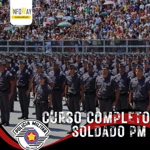 Imagem de capa para o Curso online Curso completo para Soldado da PMESP