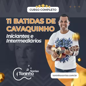 Imagem de capa para o Curso online BATIDAS DE CAVAQUINHO