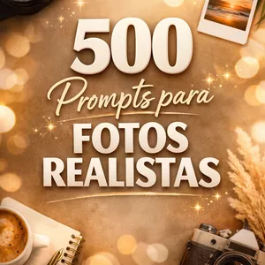 Imagem do curso 500 Prompts para Fotos Realistas