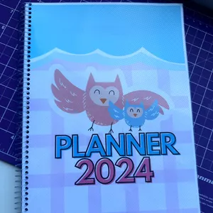 Imagem de capa para o Ebook Planner 2024