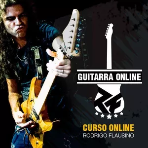 Imagem de capa para o Curso online Guitarra Online Rodrigo Flausino