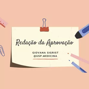 Imagem de capa para o Curso online REDAÇÃO DA APROVAÇÃO