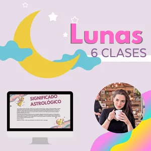 Imagen de portada para Curso online Lunas Astrológicas