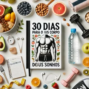 Imagem de capa para o Ebook 30 Dias para o Corpo dos Seus Sonhos: Guia Completo de Emagrecimento