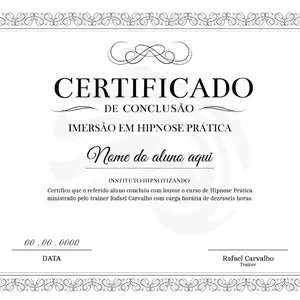 Imagem de capa para o Curso online Certificado Físico - Regressão Segura com Hipnose