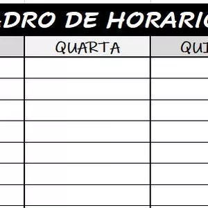 Imagem de capa para o Curso online ROTINA HORARIOS SEGUNDA - DOMINGO (PLANILHA EXCEL)