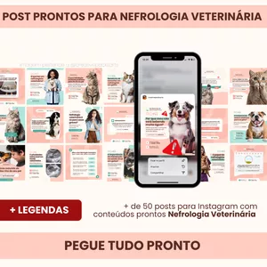 Imagem do curso PACK PARA NEFROLOGIA VETERINÁRIA