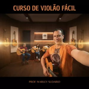 Imagem de capa para o Curso online Curso Completo de Violão Fácil