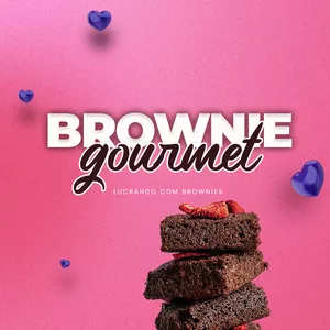 Imagem de capa para o Curso online CURSO - LUCRANDO COM BROWNIES