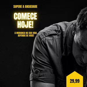 Imagem de capa para o Ebook Superando a Ansiedade