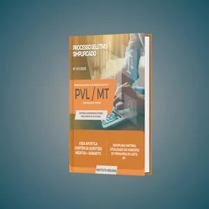 Imagem de capa para o Ebook Atualidade do Município de Primavera do Leste-MT – Apostila de Exercícios para Coveiro com Gabarito