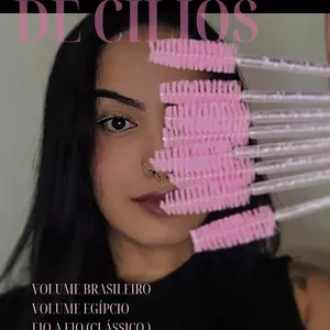 Imagem de capa para o Curso online Extensão de cílios - Volume Brasileiro, Volume Egípcio e Fio a Fio