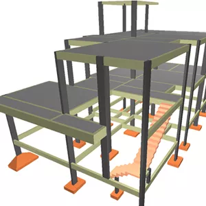 Imagem de capa para o Curso online Eberick : Curso Básico de Estruturas e Ebérick (projeto de um sobrado 200 m²)